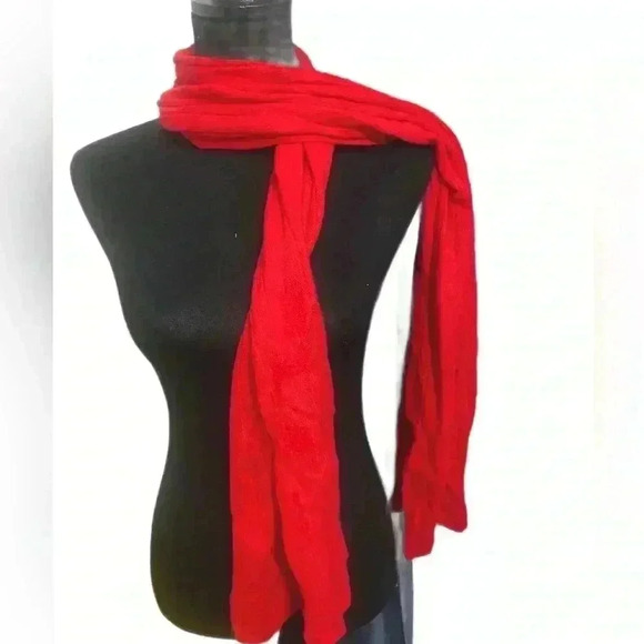Charter Club Luxury Cashmere Scarf - Choice of Red, Crème or Light Gray All NWT - Picture 1 of 5
